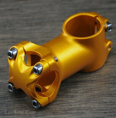 1 1/8" Track Road Bike Threadless STEM 60mm MTB Cruiser Bicycle 1"25.4 Handlebar - Image 1 of 4