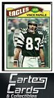 Vince Papale 1977 Topps #397 Pink Plate Scratch Eagles Invincible Rookie RC