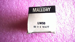 Mallory LW50 50Ohm 5Watt - Bild 1 von 3