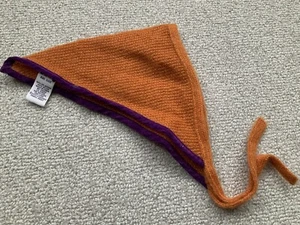 Vintage Gymboree Bohemian Mohair Knit Girls Head Scarf Bandana 2000 - Picture 1 of 3