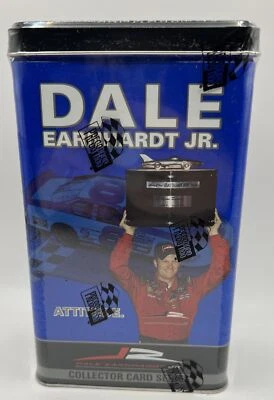 Dale Earnhardt Jr #8 2004 Press Pass Attitude Blue Tin 72 Collector Series - Image 1 of 4