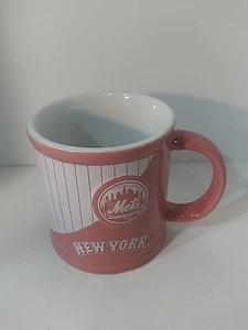 Encore NY Mets Pink 12oz 3D Coffee Mug Cup 2007 - Picture 1 of 4