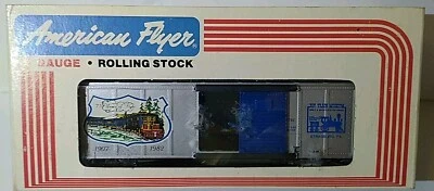 NIB American Flyer LTI 1982 TCA Museum Box Car #7782 New - Image 1 of 4