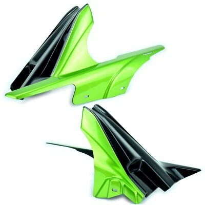 Ermax Hugger MTL GR/MTL BLK Candy Lime GR/MTL BLK Kawasaki Ninja 1000 2011-2016 - Image 1 of 2