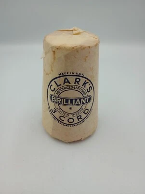 Vintage NOS Coats And Clark 3 Cord Sewing Thread Cone 6000 Yards Coppertone  - Image 1 of 4