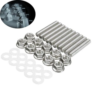 Intake Manifold Extended Stud Nut Gasket Kit For Honda B C D H F K Series Engine - Picture 1 of 6