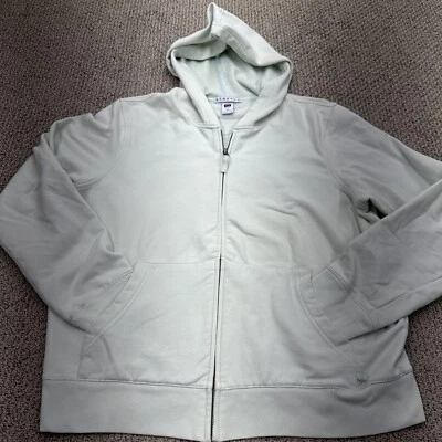 Gap Stretch Sudadera con Capucha Cremallera Completa Talla Extra Grande Verde Claro Foto 1 de 4