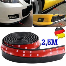 2,5m Spoilerlippe Universal Frontspoiler für Auto Schweller Gummilippe für Seite