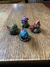 Warhammer Orc Orruk Night Goblin Cave Squigs Squig Herd Finecast Bits Box (f)