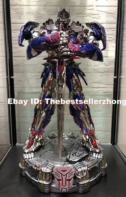 12 1/3" Exhibition Stand Base For 3A ThreeA Optimus Prime Transformer Figure Toy - Image 1 of 4