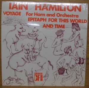 Vinyl LP: Sealed : Iain Hamilton - Voyage/ Epitaph for this World 1970- rare - Picture 1 of 2
