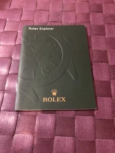 Rolex Library Explorer Booklet Original 2000s - Picture 1 of 6
