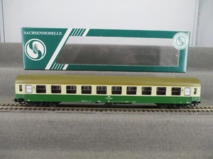 Sachsenmodelle Spur H0 14343 Personenwagen Liegewagen 2. Klasse der DR in OVP - Bild 1 von 8