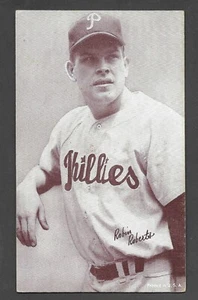 1947-66 EXHIBIT SUPPLY COMPANY Robin Roberts PHILLIES (Black Signature) VG+ B - Picture 1 of 2