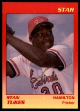 1989 Star Stan Tukes Hamilton Redbirds #25