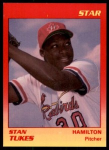 1989 Star Stan Tukes Hamilton Redbirds #25