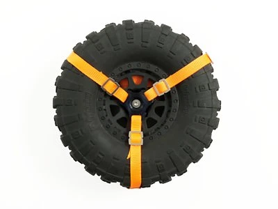 Correa de amarre de neumático de repuesto a escala de 3 puntos para neumático de 1,9" / 2,2" (V2) Foto 1 de 4