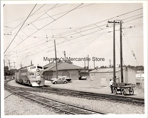 Western Pacific 805-A Passenger Training Around the Curve Train Photo 8x10in - Picture 1 of 2