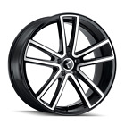 Kraze Lusso Wheel Kr190 Gloss Black 20X8.5 5-115 38Mm 72.62Mm