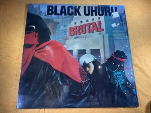 V5-80 BLACK UHURU Brutal - 1986 - RAS 3015 - RECORD - REGGAE - Picture 1 of 7