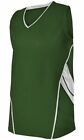 Alleson Womens Sleeveless, Contrasting Side Panels Softball Jersey