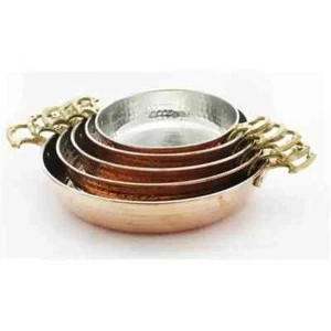 5 pieces Traditional Copper Pan, Frying Pan, Omelette Pan, Copper Pan, Handmade - Picture 1 of 5