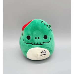 Peluche Squishmallow Zachary el Zombie 4" Mini Halloween Verde Peluche Juguete - Imagen 1 de 7