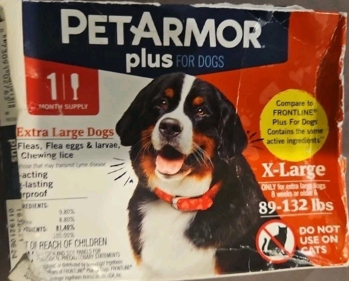 PetArmor Plus para perros X-Large suministro para 1 mes Foto 1 de 1
