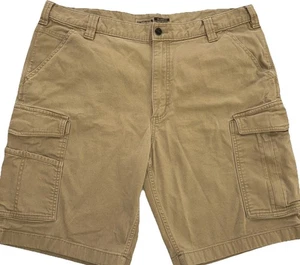 Pantalones Cortos Carhartt Relajados Resistentes Flex Lona Carga Caqui Talla 40x10 Para Hombre BS3542-M - Imagen 1 de 8