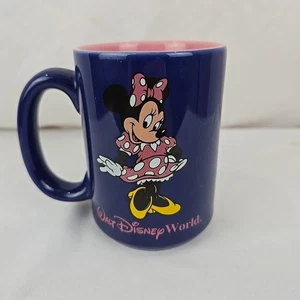 Walt Disney World Parks Minnie Mouse Kaffeebecher lila mit rosa Innenseite - Bild 1 von 6