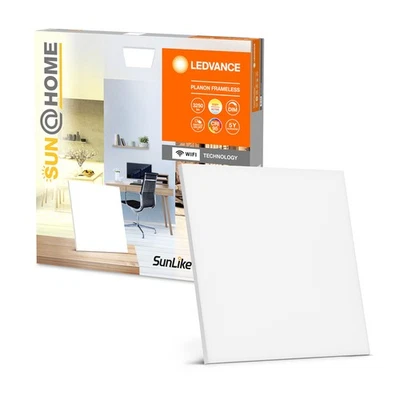 LEDVANCE Pannello LED Smart SUN@Home Planon Frameless 60x60cm 35W CCT Dimmerabile App WiFi