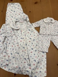 American Girl Matching Emily Flannel PJ Sets For Girl M (7/8) And Doll. - Picture 1 of 2