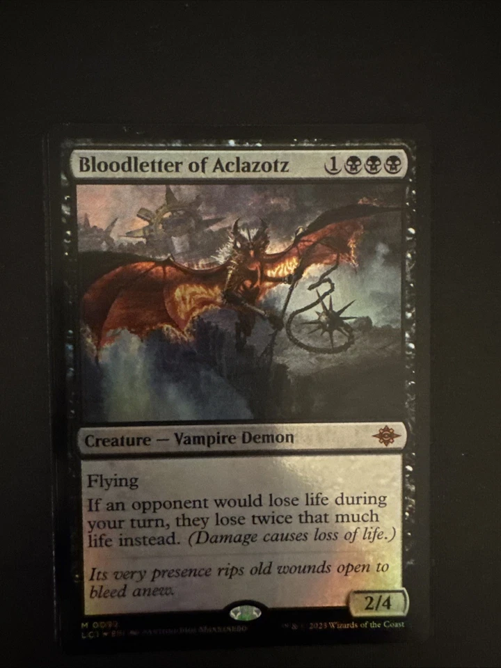 Bloodletter of Aclazotz Mythic Rare Foil Magic the Gathering Card - Image 1 of 2