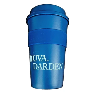 НОВАЯ многоразовая дорожная кружка Darden University of Virginia Business School 16 унций - Изображение 1 из 4