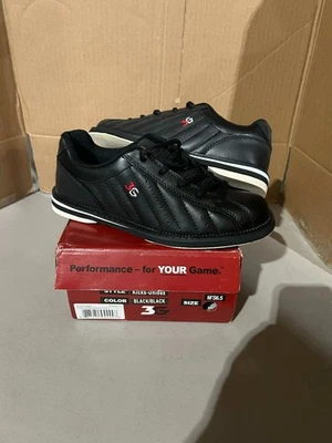 USED 3G Kicks Black Men's Bowling Shoes Size 6.5 (EBAY) - Image 1 of 2