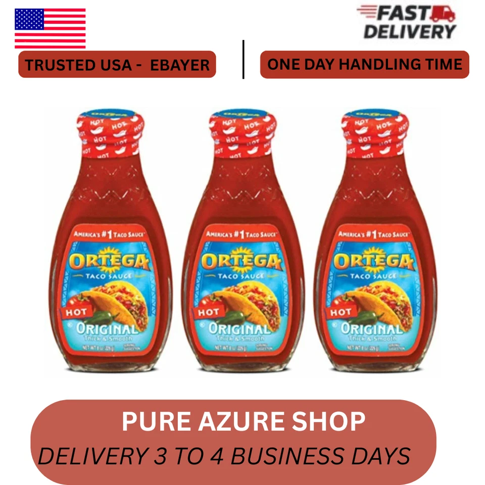 Paquete de 3 salsas de fuego Taco Bell Signature - 7,5 oz Foto 1 de 1