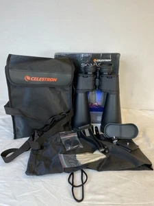 Celestron SkyMaster Black 25x70 Zoom Lens Multi-Coated Optics Compact Binoculars - Picture 1 of 12