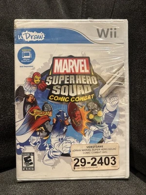 Marvel Superhero Squad Comic Combat (Nintendo Wii, 2011) Novo, lacrado - Imagem 1 de 4