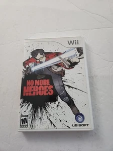 No More Heroes Nintendo Wii, 2008 komplett in Box Cib Handbuch getestet - Bild 1 von 9