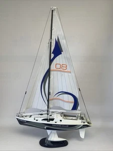 B-SQUARE RACING CLUB 08 REMOTE CONTROL SAILING YACHT WITH REMOTE - Picture 1 of 22