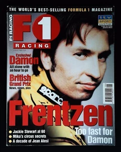 F1 Racing Magazine August 1999 mbox1305 Frentzen Too Fast For Damon - Imagen 1 de 1