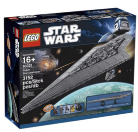 LEGO 10221 Star Wars Super Star Destroyer New Sealed Retired Set - 