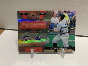 2011 Playoff Contenders Award Winners Signatures Auto /99 Tyler Collins #5 Auto - Picture 1 of 2
