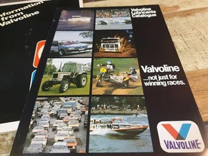 c1982 VALVOLINE Australia Sales Brochure & Folder - Picture 1 of 5