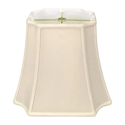 Pantalla de lámpara Royal Designs, Inc. rectangular esquinas de corte invertido pantalla Foto 1 de 4