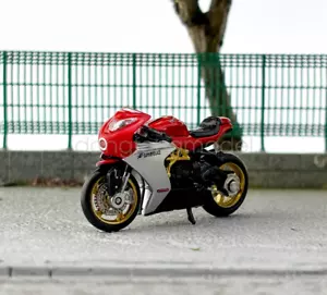 Figura Modelo Diecast Metal Motocicleta CM Escala 1:64 Agusta Superveloce SV800 - Imagen 1 de 9