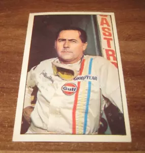 Panini 1972 #244 Jack Brabham Australia Histoire De L'Automobile Formula 1 Map - Picture 1 of 2