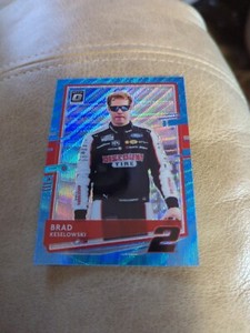 2021 Donruss Racing - BRAD KESELOWSKI - Optic - Carolina Blue Wave Prizm