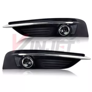 Clear Lens Fog Light Lamps With Bezels And Wiring For 2011-2014 Chrysler 200 - Bild 1 von 4