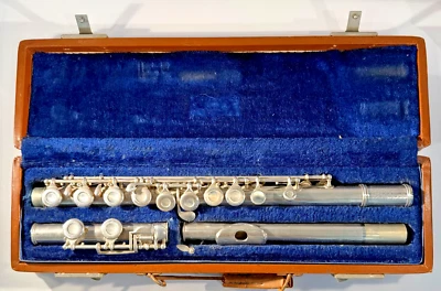 F.E. Flauta Embajador Olds And Sons De Colección con Estuche Original SN 179515 Foto 1 de 4